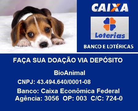 Doação Bioanimal - CEF